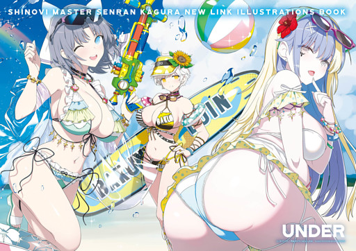 シノビマスター 閃乱カグラ NEW LINK　ILLUSTRATIONS BOOK【UNDER】