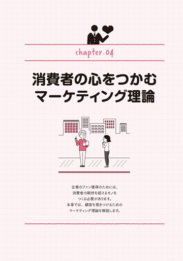 chapter.04 消費者の心をつかむマーケティング理論