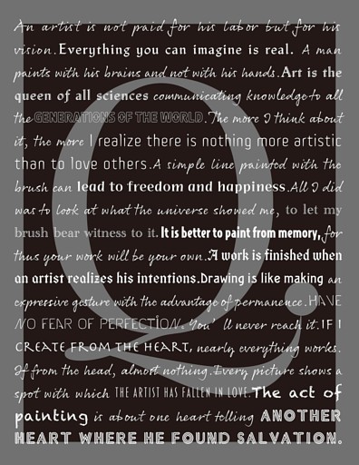 Q　日本美術家秀作選集　Selected Excellent Works of Japanese Artists