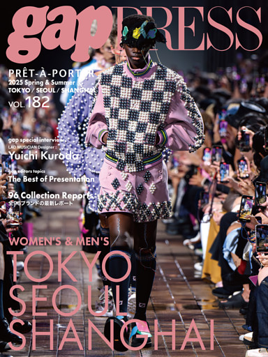 2025 S/S gap PRESS vol.182 TOKYO / SEOUL / SHANGHAI