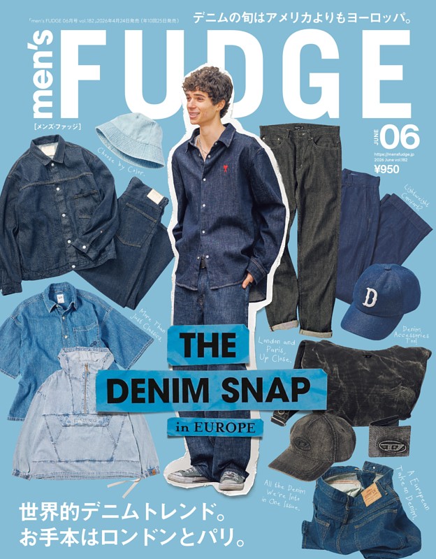 men's FUDGE 2026年6月号 Vol.182