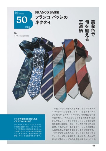 No.50 フランコ バッシのネクタイ