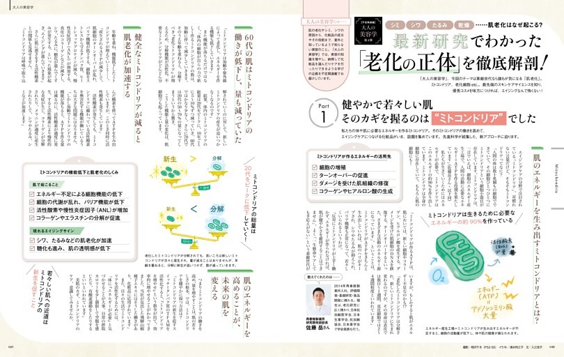 【不定期連載】 大人の美容学　最新の研究でわかった「老化の正体」を徹底解剖！