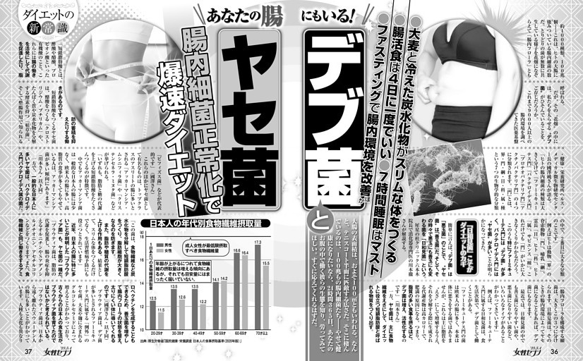 あなたの腸にもいる！ デブ菌とヤセ菌 腸内細菌正常化で爆速ダイエット