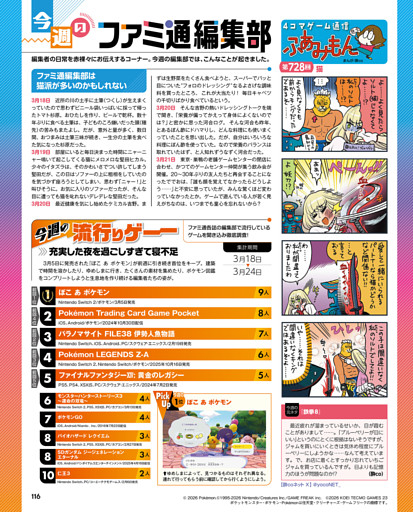 今週のファミ通編集部／【マンガ】ふぁみもん　酔co（ヨウコ）