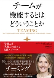 チームが機能するとはどういうことか ― 「学習力」と「実行力」を高める実践アプローチ