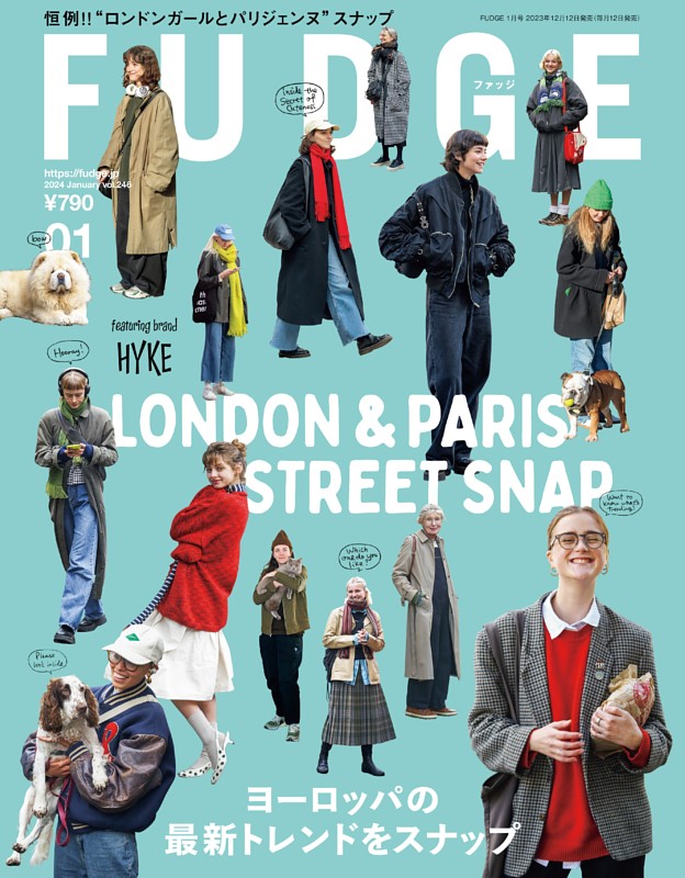 STREET SNAP in LONDON ねえねえ、ロンドンガールのお洒落の秘訣はなに？ (FUDGE) dマガジン