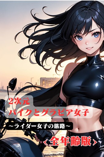 2次元　バイクとグラビア女子　～ライダー女子の旅路　<全年齢版>