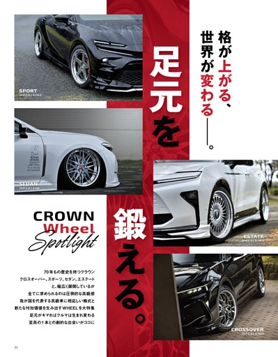 CROWN Wheel Spotlight 足元を鍛える。
