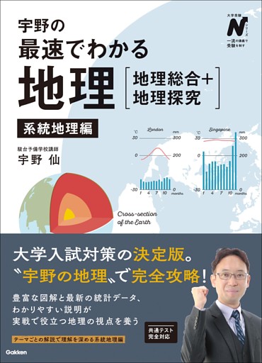 宇野の最速でわかる地理［地理総合＋地理探究］ 系統地理編