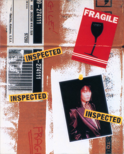 fragile takashi utsunomiya tour ’98 パンフレット