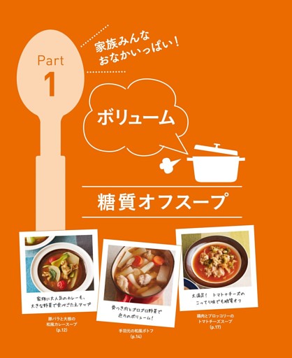 Part１　ボリューム糖質オフスープ