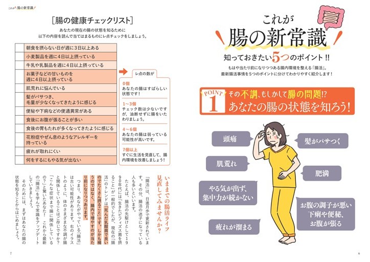 これが腸の新常識　知っておきたい５つのポイント!!／POINT１　あなたの腸の状態を知ろう！