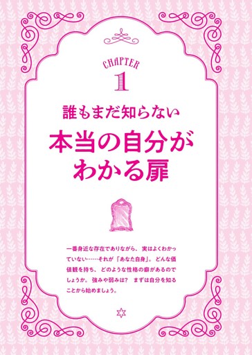 CHAPTER1 誰もまだ知らない本当の自分がわかる扉