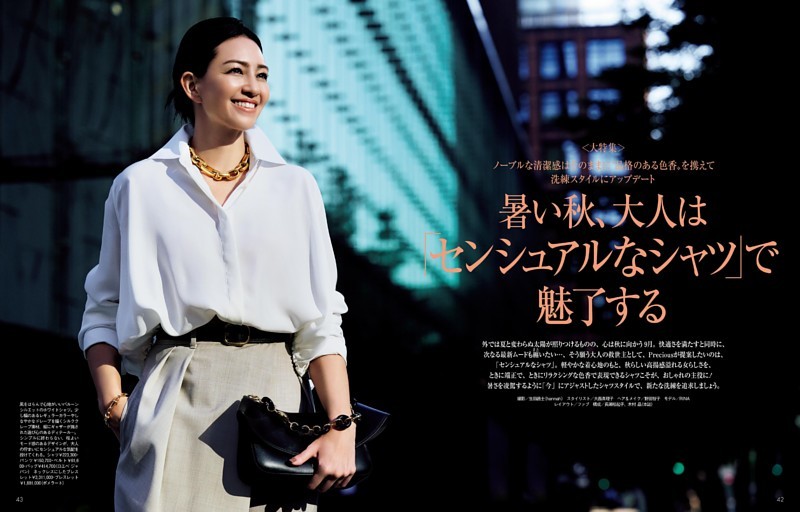 暑い秋、大人は「センシュアルなシャツ」で魅了する