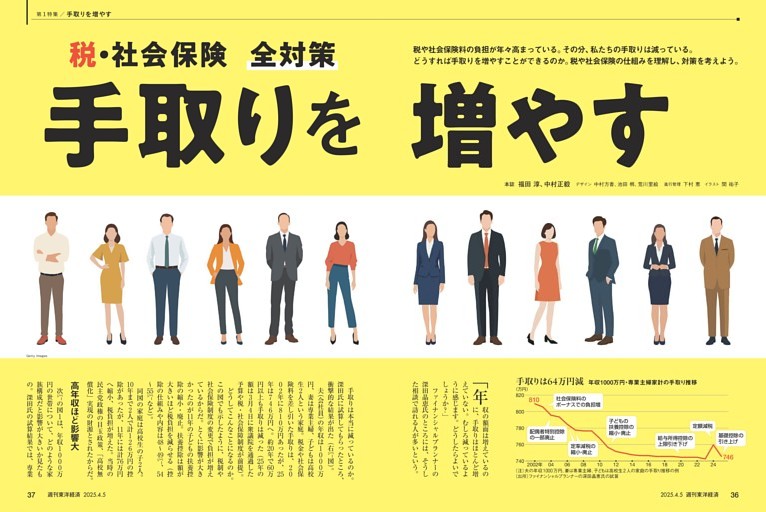 第１特集／手取りを増やす