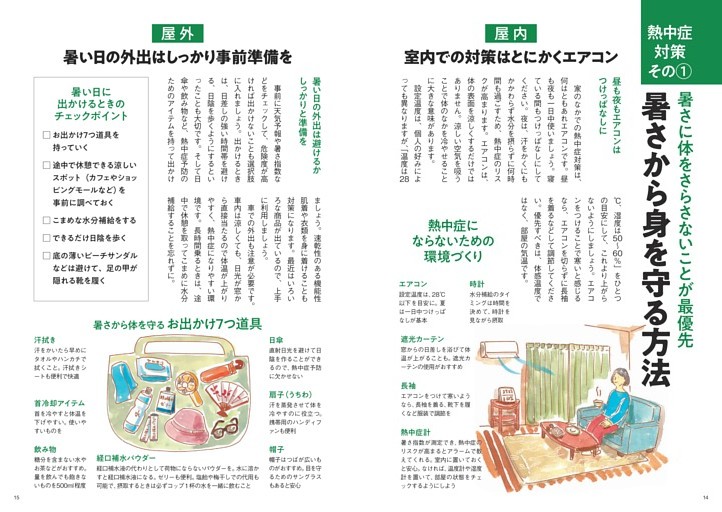 熱中症対策 その（１）暑さから身を守る方法