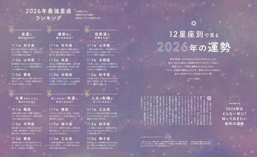 札幌で福さがし2026 12星座別で見る2026年の運勢 牡羊（おひつじ）座