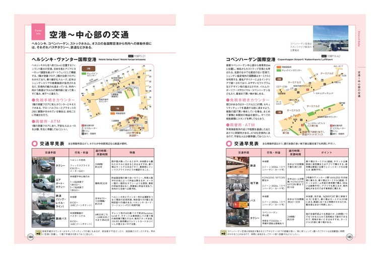 トラベルインフォメーション／空港～中心部の交通