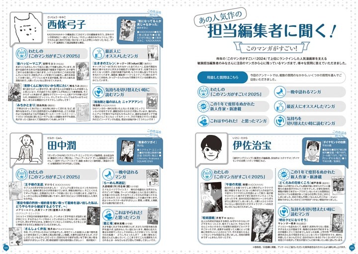 あの人気作の担当編集者に聞く！　このマンガがすごい！