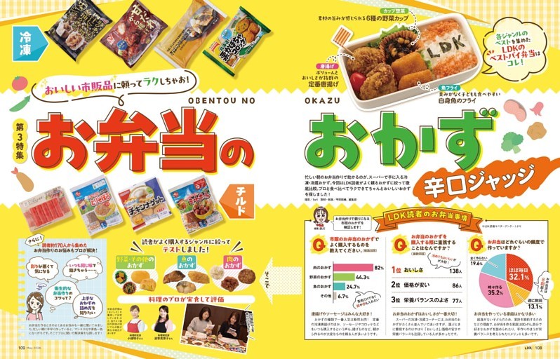 【第3特集】お弁当のおかず 辛口ジャッジ