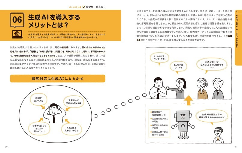 06 生成AIを導入するメリットとは？ 安定感、低コスト