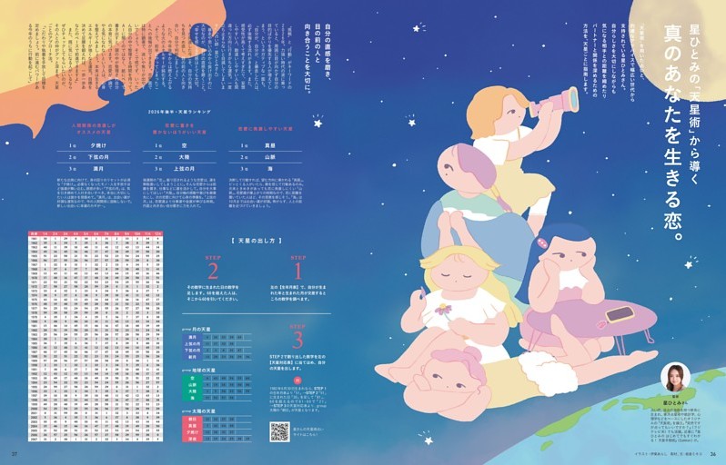 星ひとみの「天星術」から導く真のあなたを生きる恋。