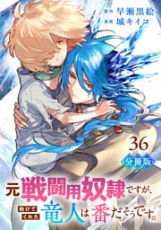 元戦闘用奴隷ですが、助けてくれた竜人は番だそうです。【分冊版】36