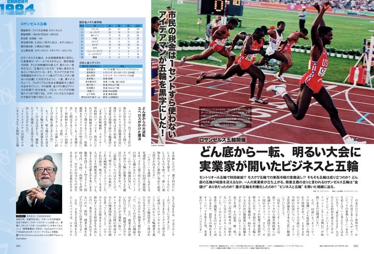 ロサンゼルス五輪開催