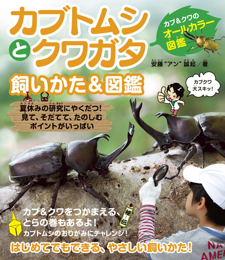 カブトムシとクワガタ　飼いかた＆図鑑