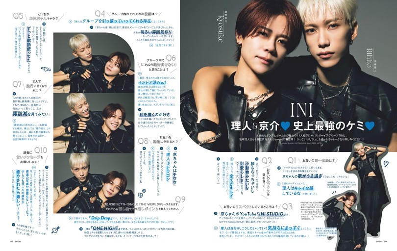 INI　理人＆京介　史上最強のケミ