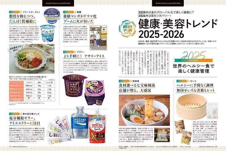 特集　健康美容トレンド2025-2026