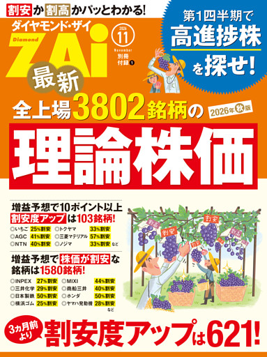 最新全上場3802銘柄の理論株価　2026年秋版