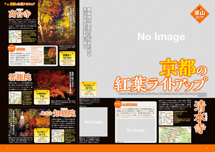京都の紅葉ライトアップ