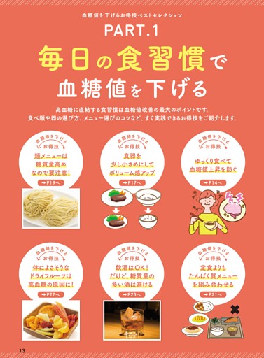 PART1 毎日の食習慣で血糖値を下げる