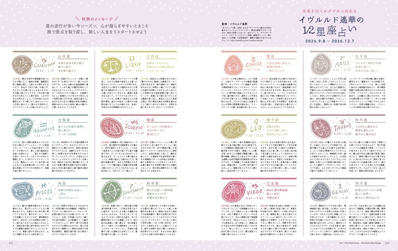 イヴルルド遙華の12星座占い