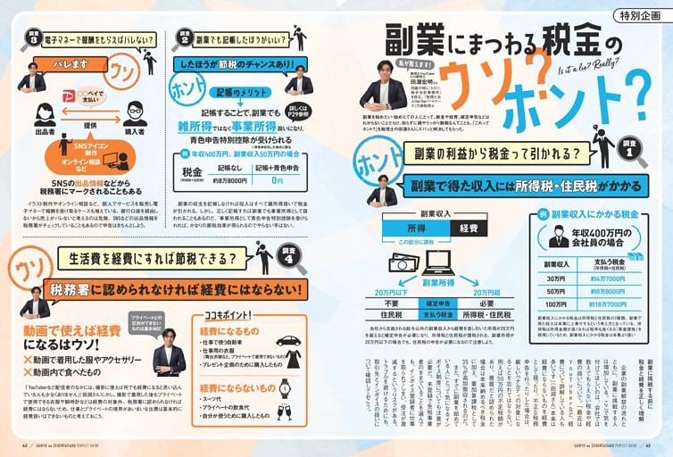 副業に関わる税金のウソ・ホント