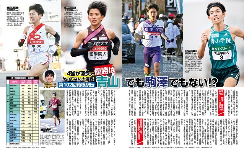 【優勝は青山でも駒沢でもない!?】第102回箱根駅伝を和田正人がナビゲート