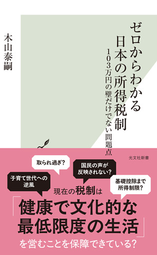 ゼロからわかる日本の所得税制～103万円の壁だけでない問題点～