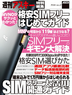 格安SIMフリーはじめてガイド