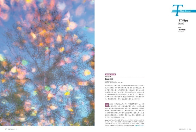 フォトコンテスト テーマ部門［紅葉］
