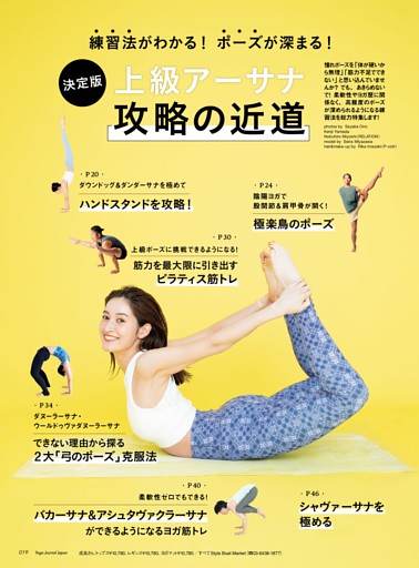 練習法がわかる！ ポーズが深まる！上級アーサナ攻略の近道