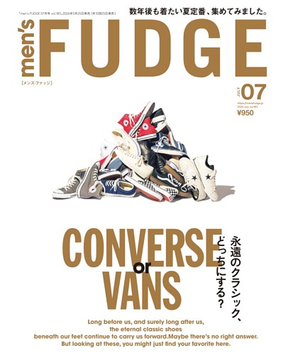 men's FUDGE 2026年7月号 Vol.183