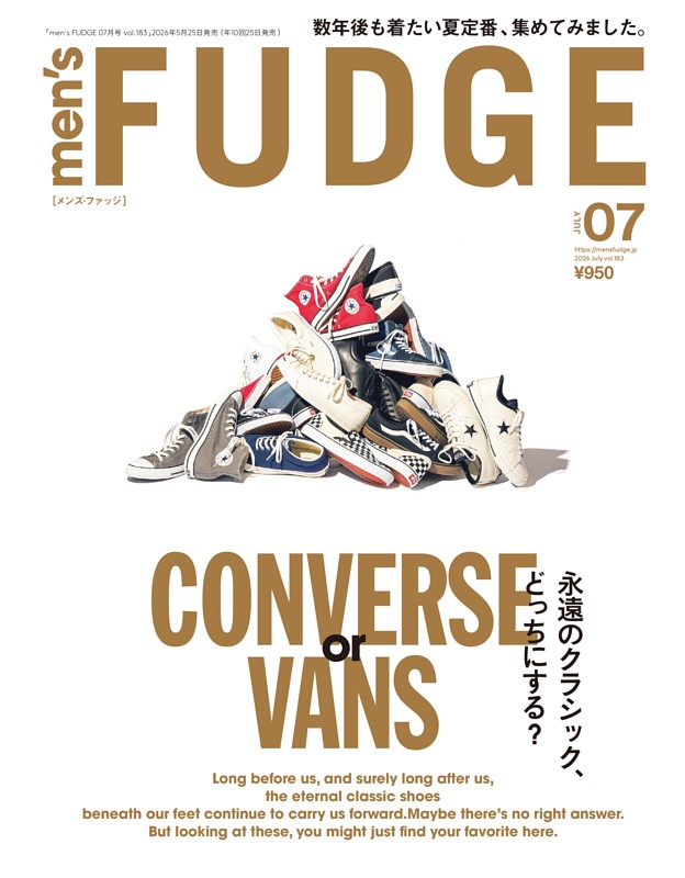 men's FUDGE 2026年7月号 Vol.183