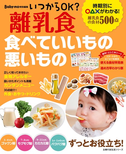 いつからＯＫ？　離乳食　食べていいもの悪いもの