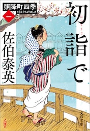 初詣で　照降町四季（一）