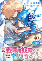 元戦闘用奴隷ですが、助けてくれた竜人は番だそうです。【分冊版】40