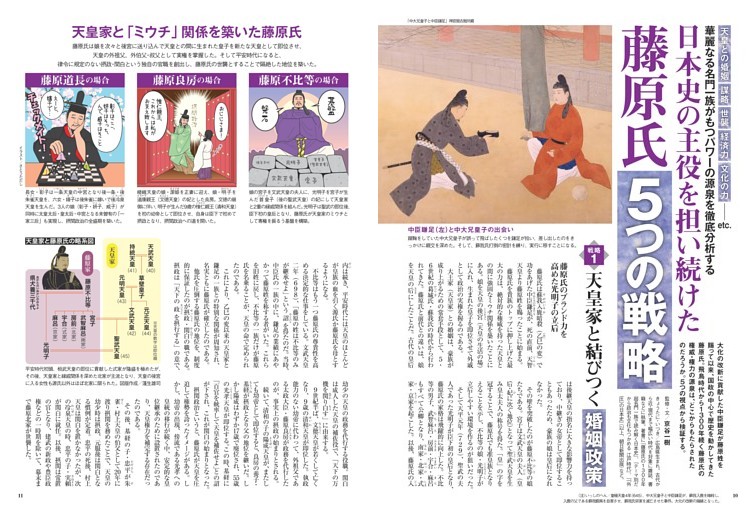 日本史の主役を担い続けた― 藤原氏「5つの戦略」