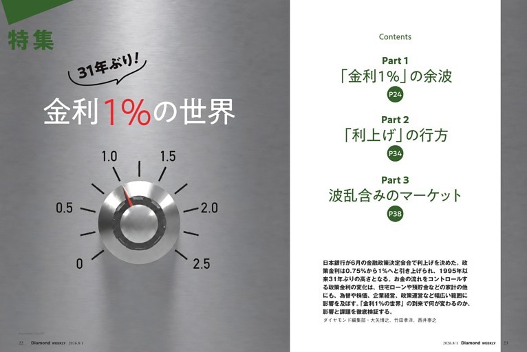 【特集1】金利1％の世界