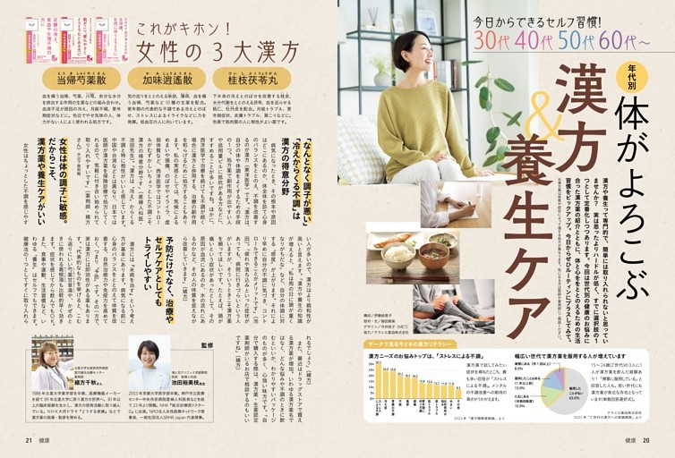 体がよろこぶ　漢方＆養生ケア